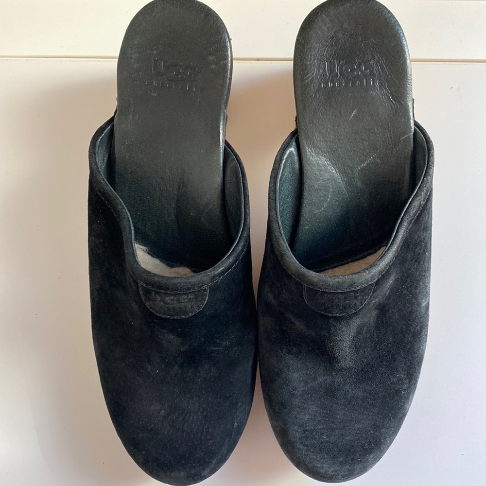UGG black clogs size 7